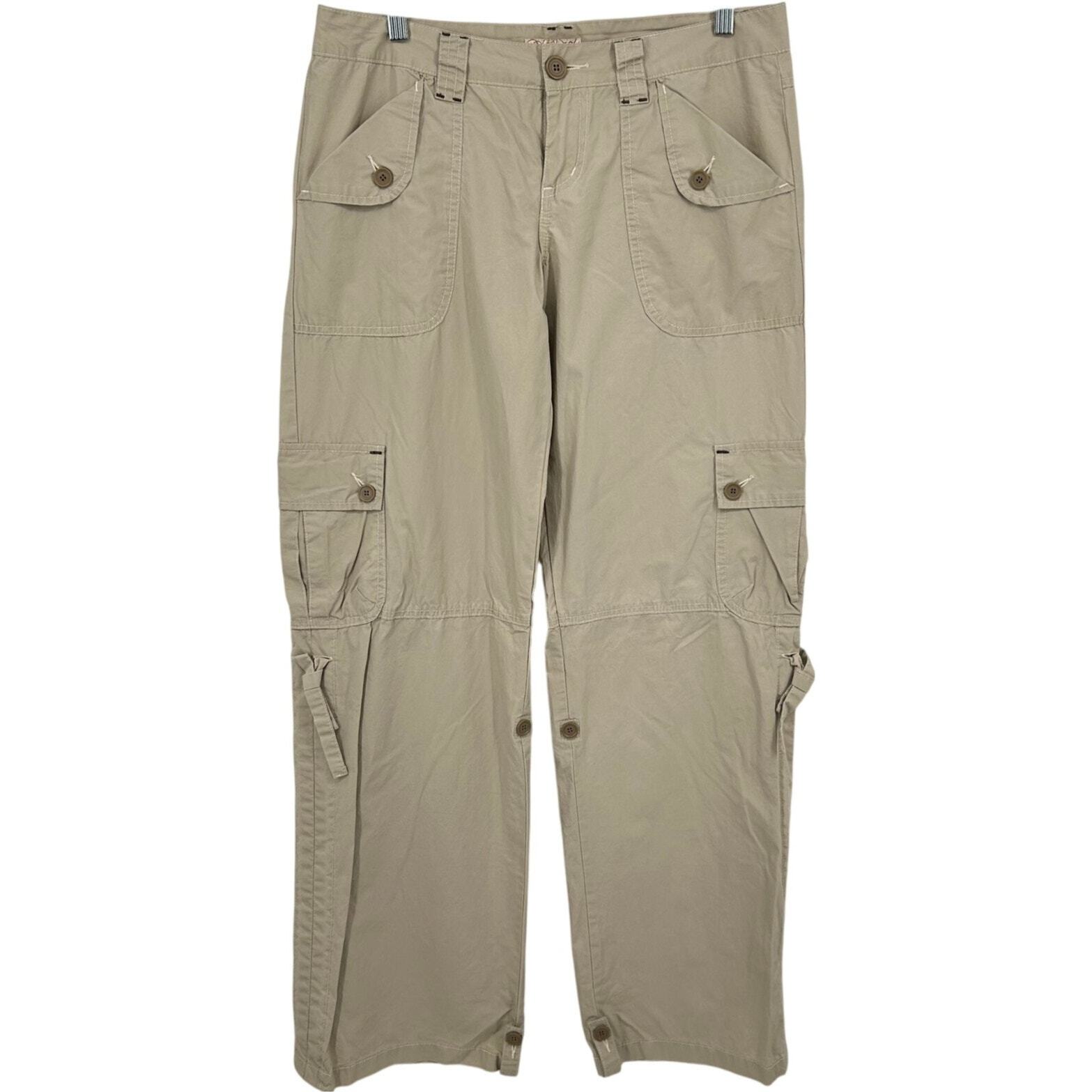 VTG 90s y2k women's Union Bay baggy wide leg cargo carpenter skater punk pants