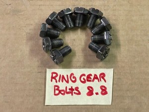 87-93 Ford Mustang Rear Differential Ring Gear BOLTS Set Factory 8.8 & 7.5 OEM