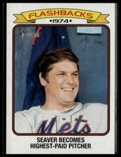 2023 Topps Heritage #BF-1 Tom Seaver Baseball Flashbacks