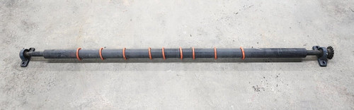 RUBBER-COVERED ROLLER 61" BETWEEN 2.5" ROLLER DIAMETER W/ PILLOW BLOCK MOUNTS