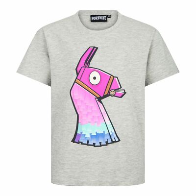 FORTNITE Llama T-Shirt Grey 12 Years | eBay