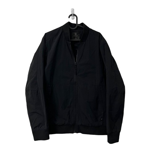 Barbour NOAH Wading Casual Jacket Black D-Ring Collared Men's Size
