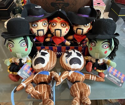 Showdown Bandit Phat Mojo Collectible Plush Lot Of 7 Figures
