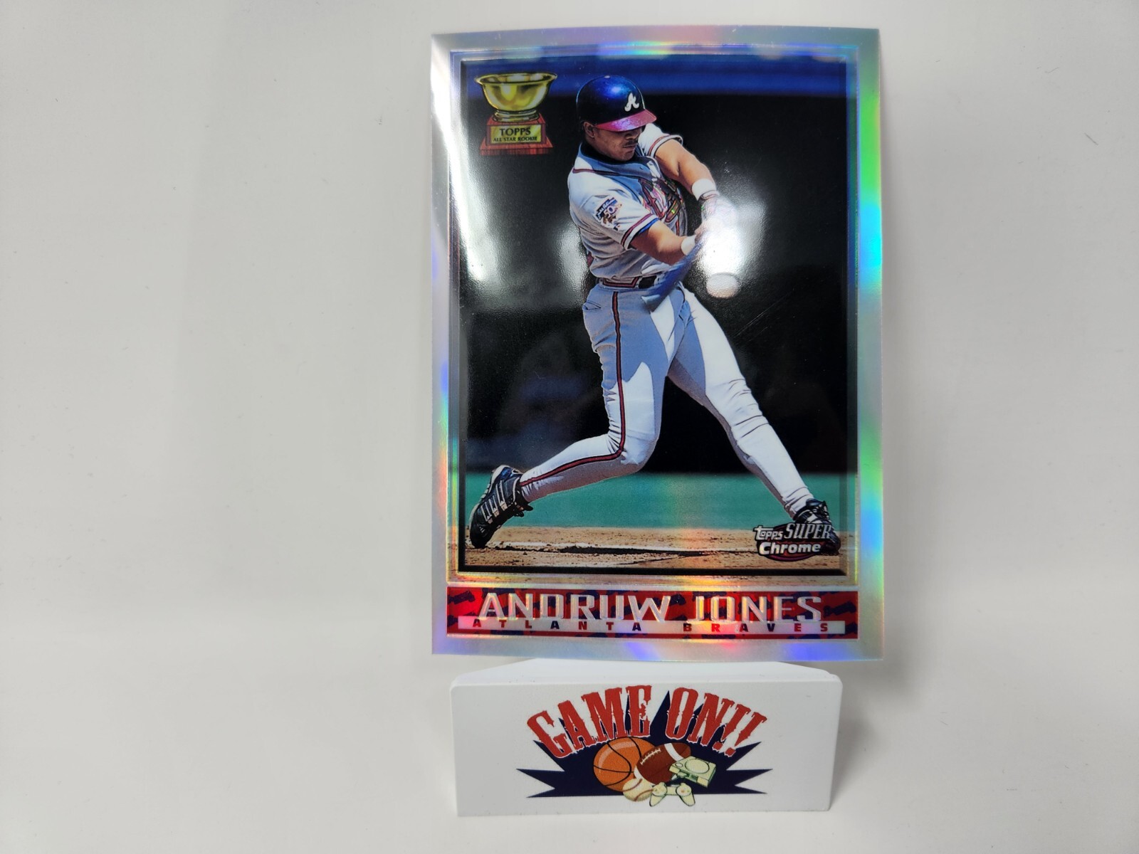 1998 Topps Super Chrome #33 Andruw Jones Refractor EX | eBay