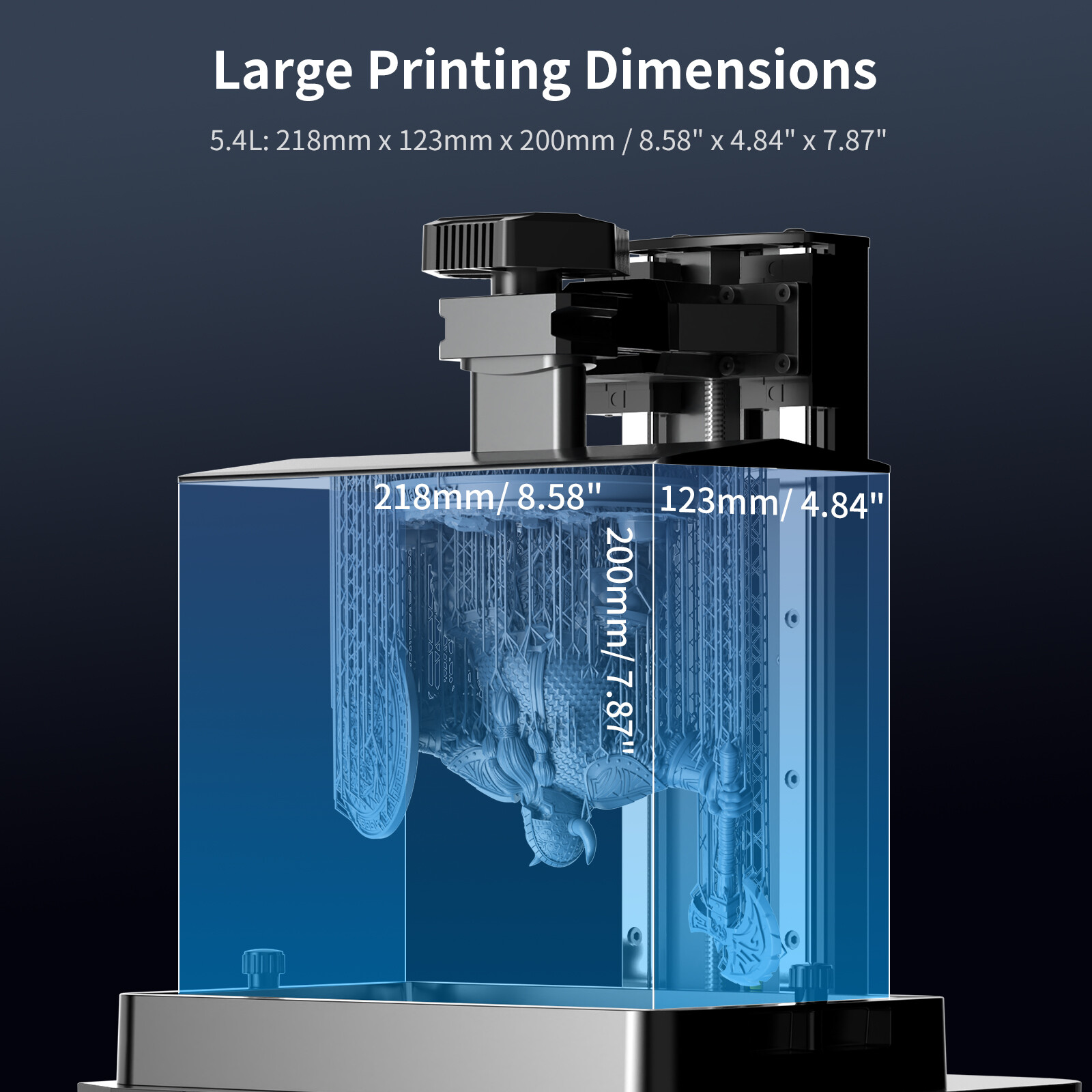 【Refurbished】ANYCUBIC Photon Mono M5 3D Printer 12K HD 7.87x8.58x4.84in ...