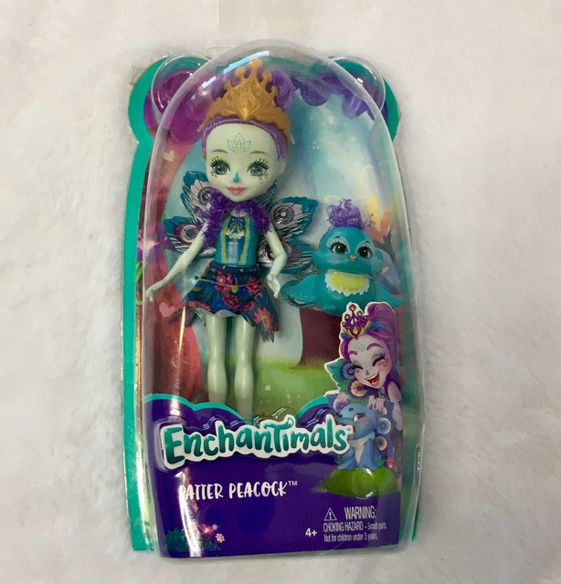 enchantimals peacock doll