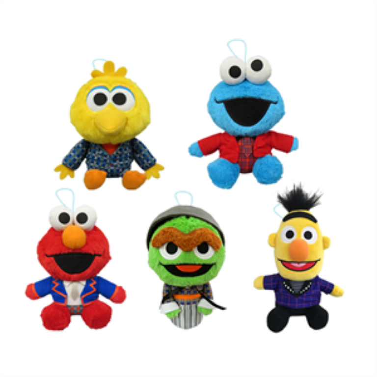SHINee×SESAME STREET Collab Mascot All Complete Set Prize
