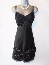 Karen Millen Silk Embellished Fan Deco 20s Gatsby Occasion Evening Dress 10