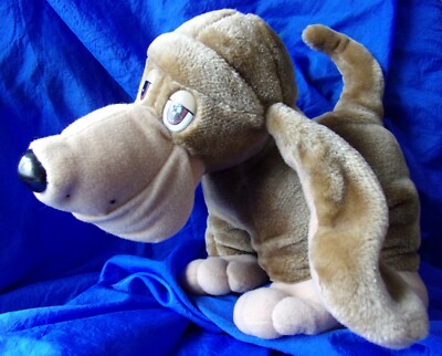 Tonka POOCH PATROL Hound Dog Brown Stuffed Plush Vintage 1990