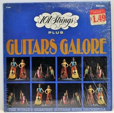"101 Strings Plus Guitars Galore" LP World's Greatest Guitars Alshire S-5065