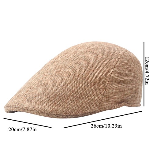 Mens Summer Sun Cabbie Newsboy Ivy Hat Flat Gatsby Cap Golf Driving - Picture 2 of 23