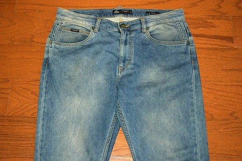 ZARA MAN ~ SLIM Fit STRETCH Premium SOFT Denim Blue Jeans - Men Size 34 x  34 | eBay