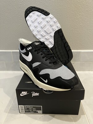 Nike Air Max 1 Patta Waves Black sz 12 DS DQ0299-001