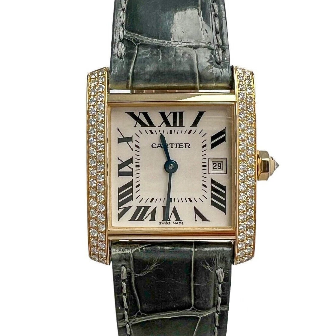 Cartier Tank franaise Oro 18 K - Watch Rapport