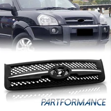  For 2005-2008 Hyundai Tucson Front Grille Plastic Black HY1200142 863502E000