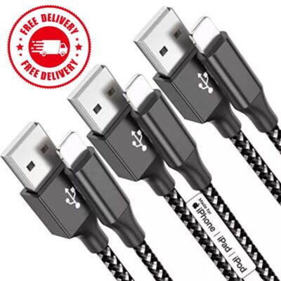 6FT Fast Charger For iPhone 14 13 12 11 XR 8 Type C USB-C Data Charging Cable