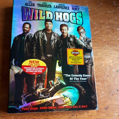 Wild Hogs - John Travolta Tim Allen William H. Macy - DVD WS with