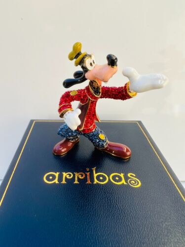 Disney Arribas Brothers Swarovski® Crystal Goofy Jeweled Small Figurine