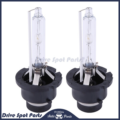 2Pcs HID Xenon Light Lamp Bulbs 6000K 35W D2S D2R D2C Super Bright Waterproof