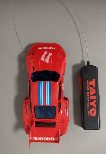 Dickie Taiyo No. 8207 Porsche 935 Turbo Wireless Remote Control Car in Original Packaging - Picture 4 of 23