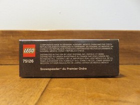 LEGO Star Wars 75126 First Order Snowspeeder Microfighter, New, Sealed, Retired