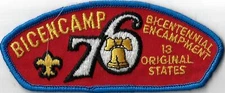 Bincentennial Encampment BSA CSP 13 Original States BLU Bdr. [MX-12010]