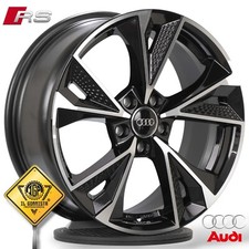 ✅️RS5 KIT 4 Cerchi In Lega 18" Compatibili con Audi A3 S3 sportback Q2 Q3 Q4 Q5