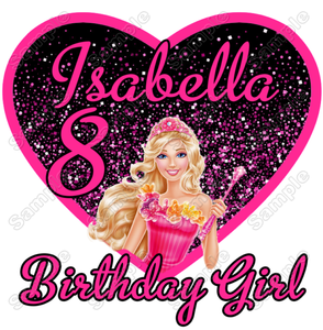 barbie birthday shirt