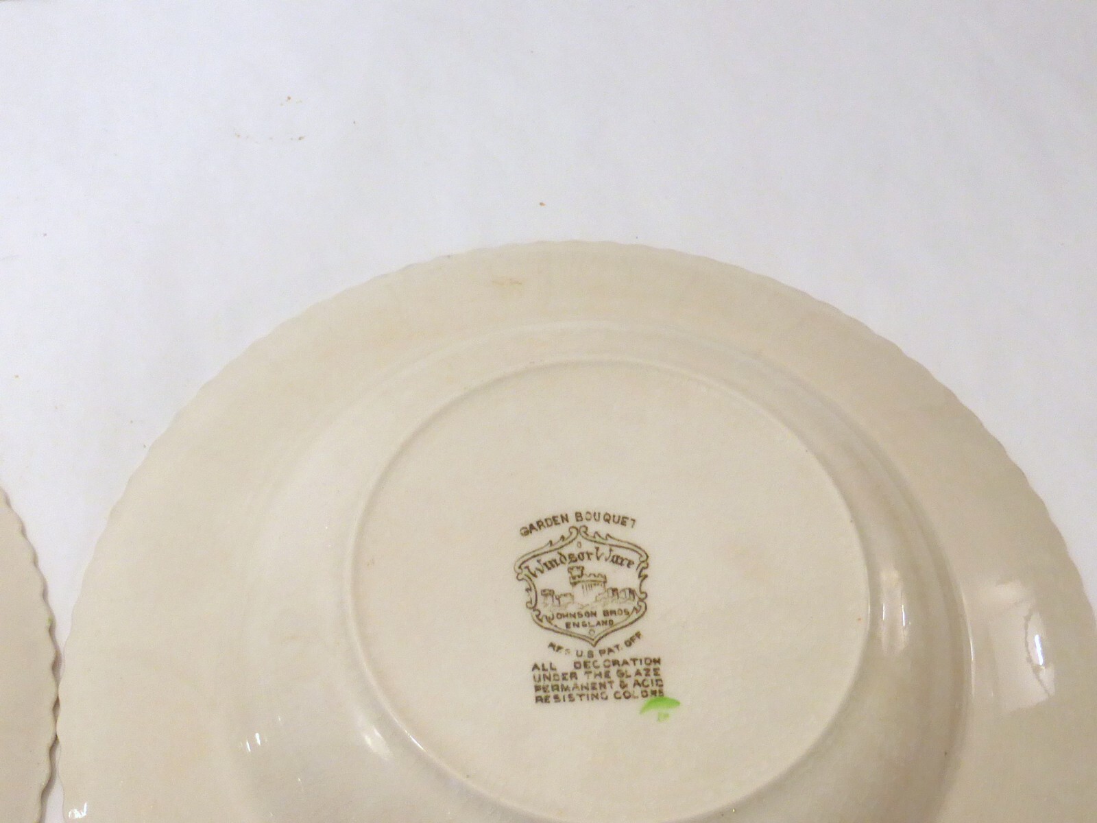 Johnson Bros Garden Bouquet Windsor Ware Plates Saucers Bowl 7 pcs eBay