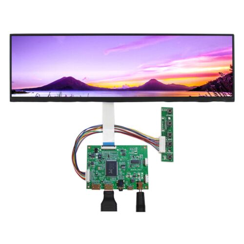 Mini HD MI LCD Controller Platine 12,6 Zoll NV126B5M-N41 1920X515 IPS LCD Bildschirm - Bild 1 von 5