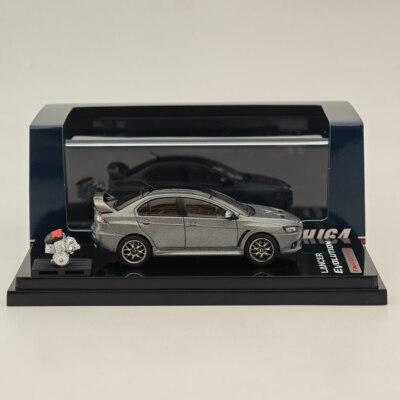 Hobby Japan 1/64 Mitsubishi Lancer Evolution X Final Edition Gray HJ642053CGM