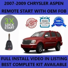 PLUG & PLAY REMOTE START fits 2007-2009 CHRYSLER ASPEN