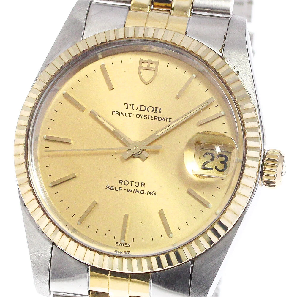 Tudor prince oysterdate clearance gold