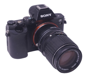 SONY E MOUNT ADAPTIERT 135MM F3.5 Pentax SMC OBJEKTIV ALLE A7 NEX A6000 A5000