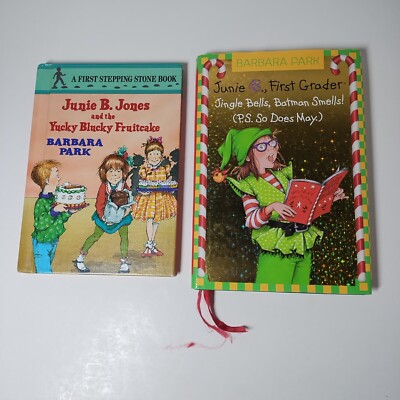 Junie B Jingle Bells, Batman Smells! The Yucky Blucky Fruitcake Hardbacks