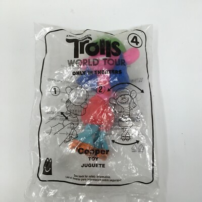 McDonald's Happy Meal Toys 2020 Trolls World Tour Collection