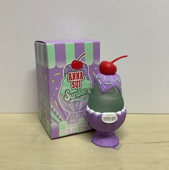 ANNA SUI Sundae Violet Vibe EDT 5ml / 0.17 oz Splash Miniature