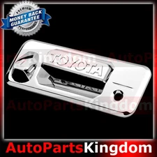 14-22 Toyota Tundra Double Cab Trim Overlay Chrome Tailgate Handle Cover 2018