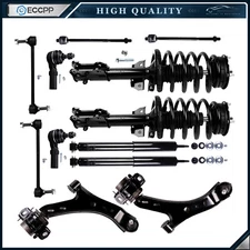 Front Rear Strut Shock & Suspension Kit For 2005-2008 Ford Mustang Base GT 12pcs