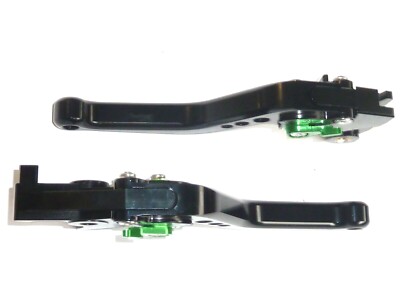 KAWASAKI Z800 2013-2017 SHORT BLACK BRAKE & CLUTCH LEVERS SET RACE