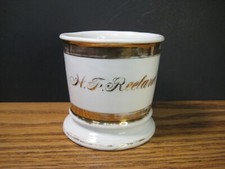 Antique Shaving Mug Herman F. Reeland of Buffalo New York - Austria VxD