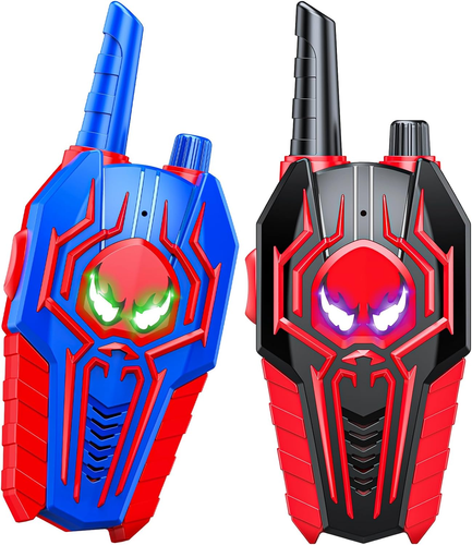 Spider Walkie Talkies for Kids – 2-Pack Outdoor Toy for Ages 3-12
