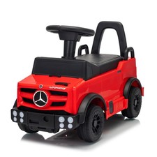 Red Kids Ride On Car Outdoor Stroller Mercedes Push Car Ride Racer for Age 1-3