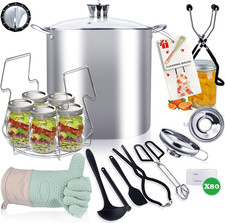 Canning Pot-Canning Supplies Starter Kit, Stainless Steel Canning Tool Kits S...