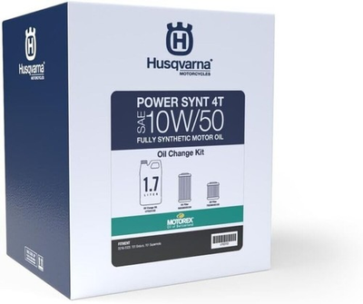 #ad Husqvarna Oil Change Kit Motorex 10W 50 701 Enduro Supermoto OEM U7023152 $66.99