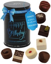 Pralinen Geburtstagsgeschenk ohne Alkohol "Happy Birt..." Hallingers DE