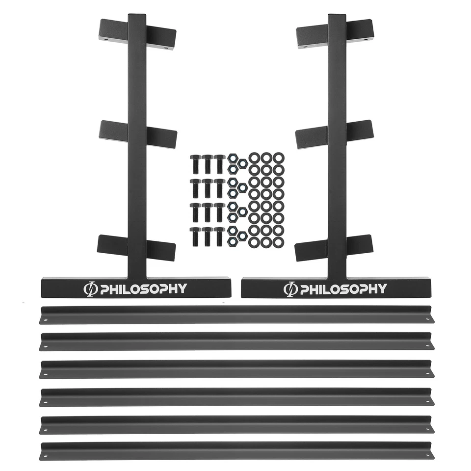 3-Tier Dumbbell Weight Rack, Heavy-Duty - Image 4 of 4