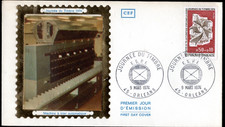 1786+ FDC  ENVELOPPE 1er JOUR   JOURNEE DU TIMBRE 1974 ORLEANS