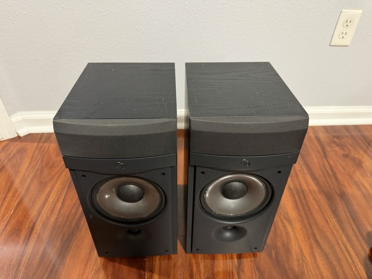 Infinity Reference 2000.3 Bookshelf Speakers No Grills | eBay