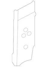 Genuine Nissan Rail Assembly Outer Support G51F6-5RLMA
